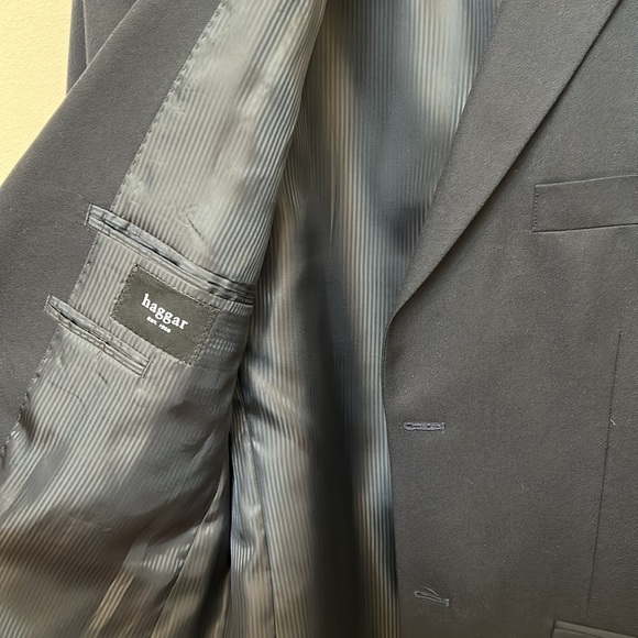 NWT Men’s Navy Suit Jacket / Blazer - Haggar - Picture 5 of 8